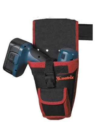 Кобура для шуруповерта с карманом для бит и сверл MATRIX 90243 купить в Ноябрьске