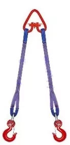 Строп текстильный двухветвевой 2СТ 8 т L=6 м SF7 180 мм Звено РТ-3 купить в Ноябрьске