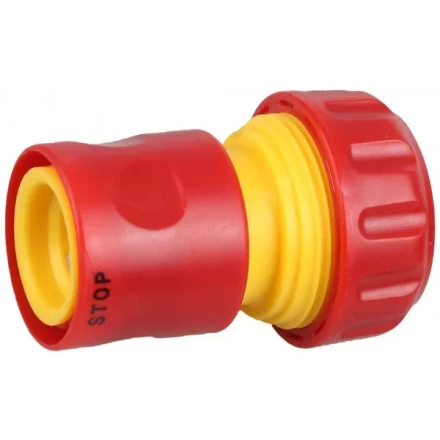 Соединитель GRINDA с автостопом, из ударопрочной пластмассы, 3/4&quot; 8-426330_z01 купить в Ноябрьске