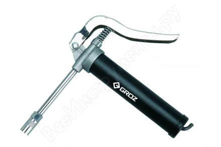 Шприц плунжерный пневматический G15B 207атм 85г трубка 100мм GROZ купить в Ноябрьске
