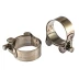 Хомуты металлические силовые 44-47 мм ширина 22 мм шарнирный W4 2 шт Сибртех 475373 купить в Ноябрьске