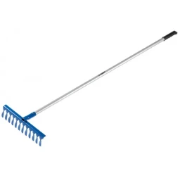 Грабли ЗУБР "ЭКСПЕРТ" витые, 12 зубцов, алюминиевый черенок, 380х95х1500мм 39585-12