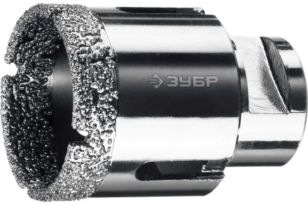 ЗУБР АВК, d 45 мм, (М14, 15 мм кромка), вакуумная алмазная коронка, Профессионал (29865-45) купить в Ноябрьске