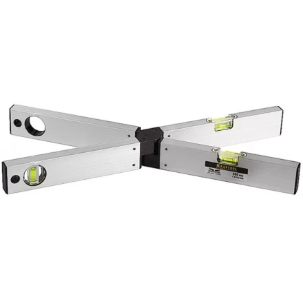 Уровень KRAFTOOL &quot;PRO&quot; &quot;MASS Level&quot;, раскладной, 3 ампулы, 500мм 1-34730-050 купить в Ноябрьске