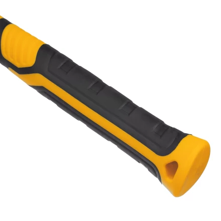 Киянка резиновая, 680 г, черно-белая, фибергласовая рукоятка c TPR покрытием Denzel 11103 купить в Ноябрьске