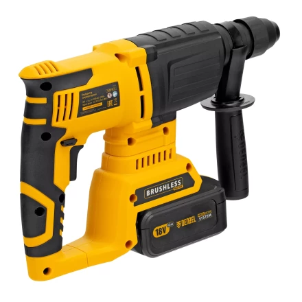 Перфоратор аккумуляторный BLRH-IB-26 Li-Ion, 18 В Denzel 26701 купить в Ноябрьске