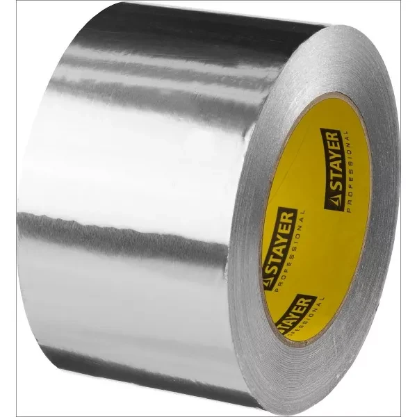 Алюминиевая лента, STAYER Professional 12268-75-50, до 120°С, 50мкм, 75мм х 50м 12268-75-50 купить в Ноябрьске