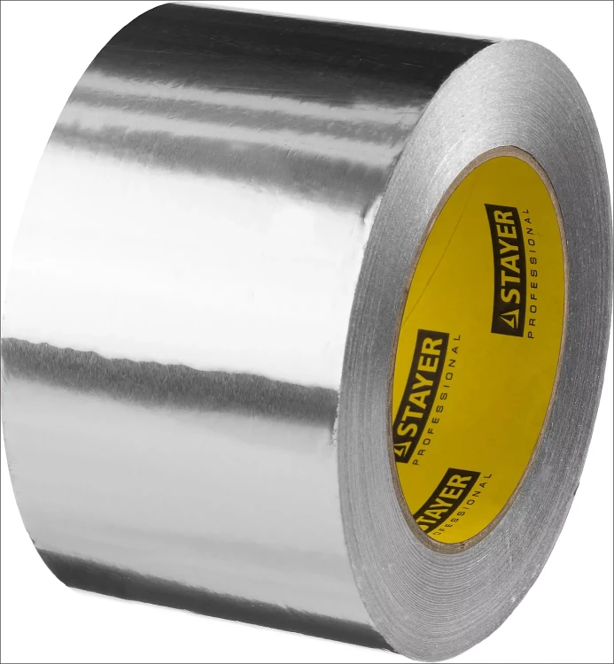 Алюминиевая лента, STAYER Professional 12268-75-50, до 120°С, 50мкм, 75мм х 50м 12268-75-50 купить в Ноябрьске