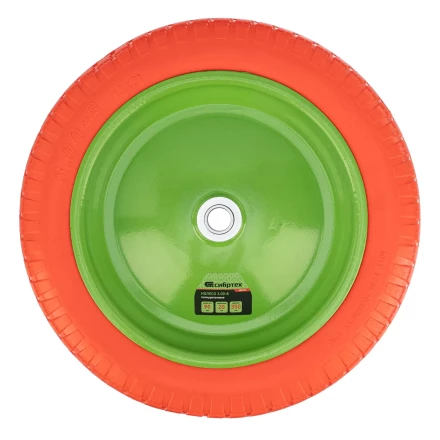 Колесо полиуретановое Сибртех 3.00-8, длина оси 90 мм, подшипник 20 мм, 689765 купить в Ноябрьске