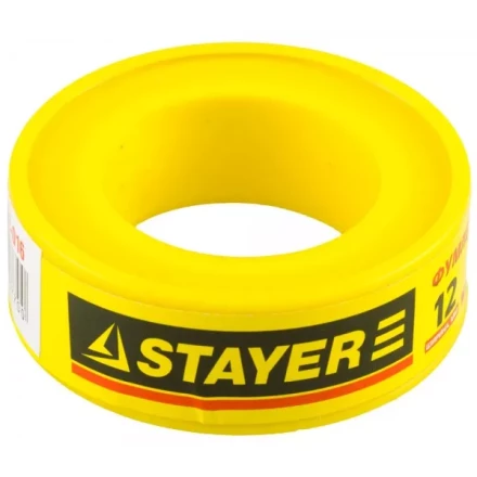Фумлента STAYER &quot;MASTER&quot;, плотность 0,16 г/см3, 0,075ммх12ммх10м 12360-12-016 купить в Ноябрьске