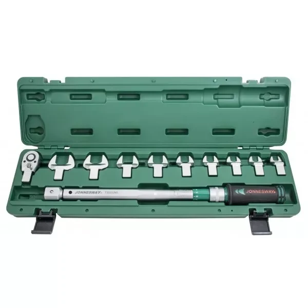 Ключ динамометрический 1/2" DR 40-200 НМ со шкалой 11 предметов T30200NS Jonnesway 49853 купить в Ноябрьске