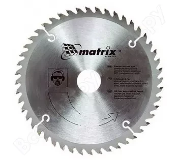 Пильный диск по дереву 190 х 20мм 36 зубьев + кольцо 16/20  MATRIX Professional 73279 купить в Ноябрьске