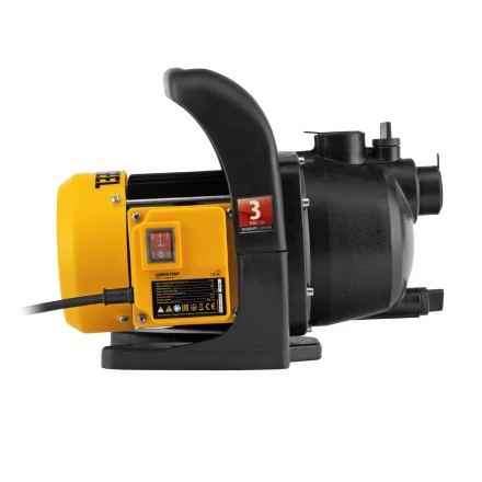 Садовый поверхностный насос Denzel GPL600, 600 Вт, 3000 л/ч, подъем 35 м, пластик 97301 купить в Ноябрьске