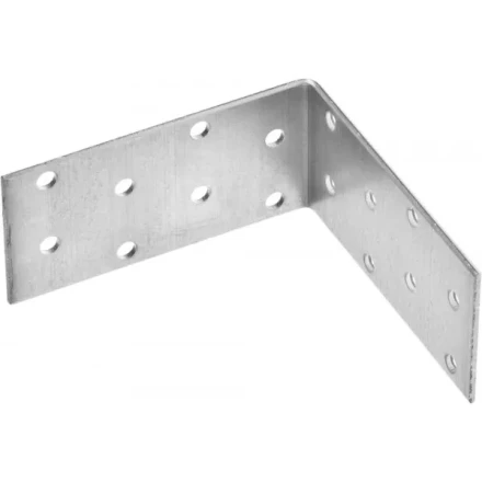 Крепежный угол ЗУБР &quot;МАСТЕР&quot; равносторонний, 40х80х80мм, 20шт 310205-040-080 купить в Ноябрьске