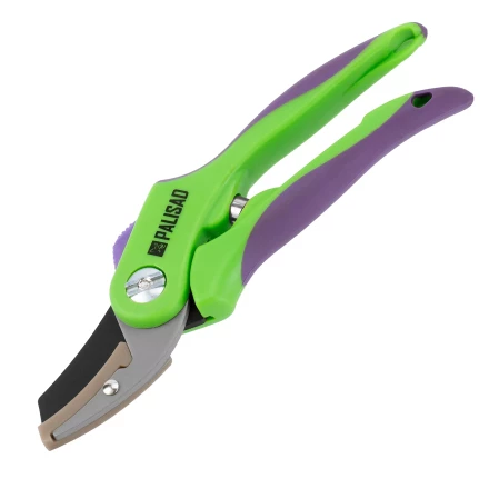 Секатор с наковальней Palisad, 200 мм, двухкомпонентные рукоятки, 605518 купить в Ноябрьске