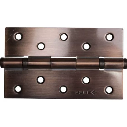 Петля универсальная ЗУБР &quot;ЭКСПЕРТ&quot;, 2 подшипника, цвет ст. медь (AC), с крепежом, 125х75х2,5мм, 2 шт 37601-125-6 купить в Ноябрьске