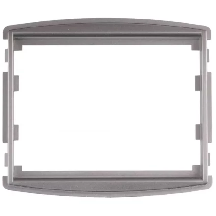 Вставка СВЕТОЗАР &quot;ЭФФЕКТ&quot; декоративная, цвет светло-серый металлик, одинарная SV-54466-SM купить в Ноябрьске