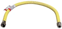 Подводка-сильфон ЗУБР для газа, нержавеющая сталь, г/ш 1/2" - 0,8м 51006-G/S-080