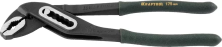 Клещи переставные &quot;EXPERT&quot;, Cr-V, коробчатый шарнир, захват до 35мм / 1&quot;, 175мм, KRAFTOOL 22359-18 купить в Ноябрьске