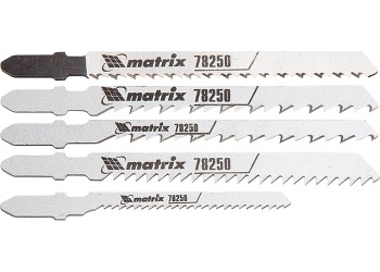 Набор полотен для электролобзика по дереву 5шт MATRIX Professional 78250 купить в Ноябрьске