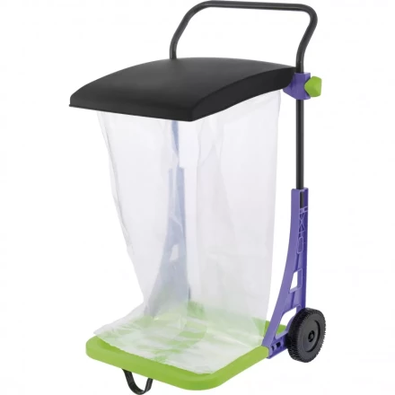 Тележка под мусорные пакеты с крышкой 1 пакет в комплекте Palisad 68933 купить в Ноябрьске