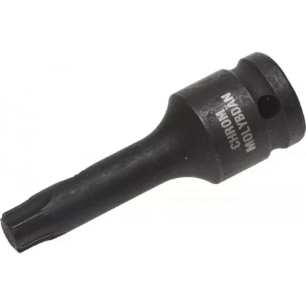 Торцовая головка KRAFTOOL "INDUSTRIE QUALITAT" ударная (1/2"), TORX, Cr-Mo, фосфатированная, T55 27952-55_z01 купить в Ноябрьске