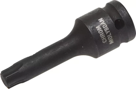 Торцовая головка KRAFTOOL "INDUSTRIE QUALITAT" ударная (1/2"), TORX, Cr-Mo, фосфатированная, T55 27952-55_z01 купить в Ноябрьске