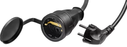 ЗУБР КГ-325-Ш, КГ, 3 х 2.5 мм2, 30 м, IP44, 4000 Вт, силовой удлинитель-шнур, Профессионал (55017-30) купить в Ноябрьске