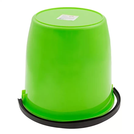 Ведро пластмассовое круглое 13 л, с крышкой, Light Elfe 92940 купить в Ноябрьске