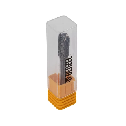 Борфреза по металлу твердосплавная, цилиндрическая закругленная, тип-С, 10 мм// Denzel 72017 купить в Ноябрьске