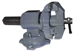 Тиски слесарные цилиндр.поворотные 100мм 20088