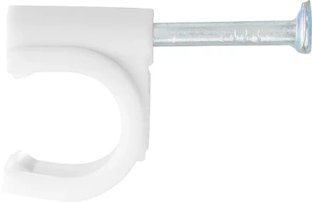 Скобы электроустановочные 12 мм круглый профиль 50 шт. СИБРТЕХ (арт. 47524) купить в Ноябрьске