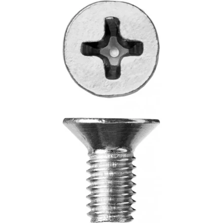 Винт ЗУБР &quot;МАСТЕР&quot; DIN 965, класс прочности 4.8, оцинкованный, M5x12мм, 5кг 303110-05-012 купить в Ноябрьске