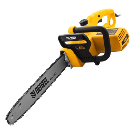 Пила цепная электрическая Denzel EDS-1800P 95615, 1.8 кВт,поперечная, шина 40 см, шаг 3/8, паз 1.3 мм, 57 звеньев купить в Ноябрьске