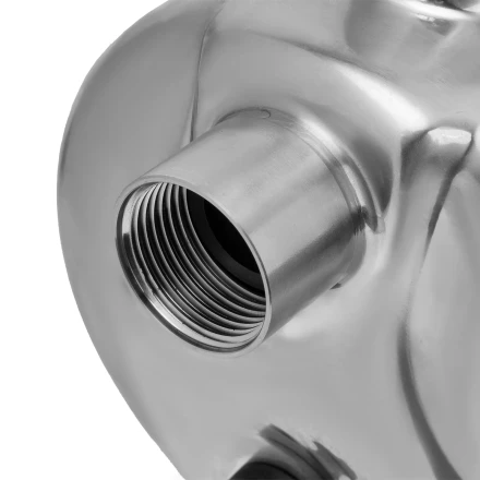 Садовый поверхностный насос Denzel GPL800Х 97302, 800 Вт, 3200 л/ч, подъем 42 м, нержавейка купить в Ноябрьске