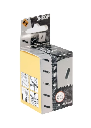 Коронка Bi-Metal Ф19 мм М3 Энкор 24119 купить в Ноябрьске