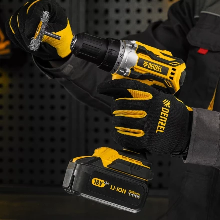 Щетка для дрели, 60 мм, Плоская, со шпилькой, нержавеющая витая проволока Denzel 744463 купить в Ноябрьске