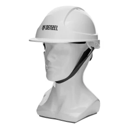 Каска защитная ударопрочная Denzel 89204, ABS/PC, плавная регулировка, модель «Форвард» (К-05),белая