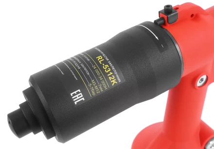 Пневматический резьбовой заклепочник MESSER RL-5312K с комплектом для установки заклепок М3. М4, М5, М6, М8, М10. М12 купить в Ноябрьске