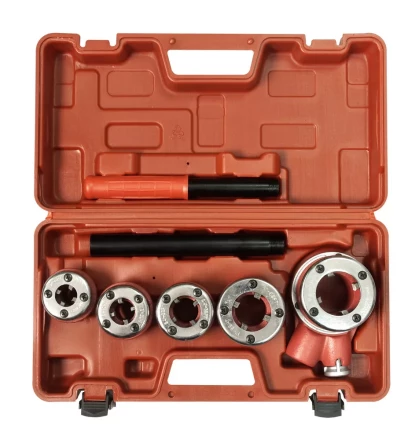 Набор клуппов трубных 3/8-1/2-3/4-1- 1 1/4 с адаптером Энкор 48481 купить в Ноябрьске