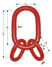 Строп цепной четырехветвевой 4СЦ 4.25 т L=3 м 8 кл купить в Ноябрьске