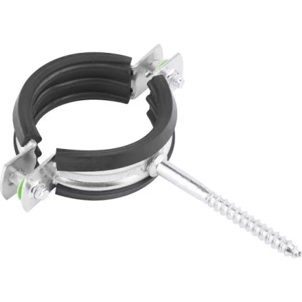 ЗУБР. Хомут трубный оцинкованный, с шурупом, 1 1/2&quot;, 1шт 37854-48-53-1 купить в Ноябрьске