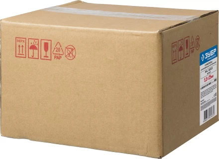 Саморезы СКМ кровельные, RAL 9003 белый, 25 x 5.5 мм, 1 800 шт, для металлических конструкций, ЗУБР 4-300310-55-025-9003 купить в Ноябрьске