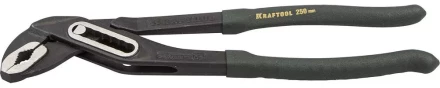 Клещи переставные &quot;EXPERT&quot;, Cr-V, коробчатый шарнир, захват до 43мм / 1 1/4&quot;, 250мм, KRAFTOOL 22359-25 купить в Ноябрьске