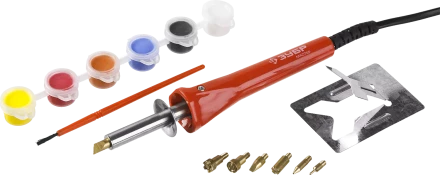 Приборы для выжигания с набором насадок и красками серия МАСТЕР купить в Ноябрьске