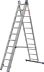 Лестница ЗУБР универсальная, трехсекционная со стабилизатором, 12 ступеней 38831-12 купить в Ноябрьске