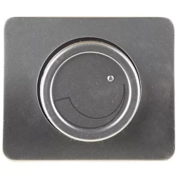 Диммер СВЕТОЗАР "ГАММА" без вставки и рамки, цвет светло-серый металлик, 60-800Вт SV-54142-SM