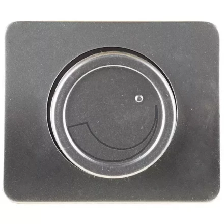 Диммер СВЕТОЗАР "ГАММА" без вставки и рамки, цвет светло-серый металлик, 60-800Вт SV-54142-SM купить в Ноябрьске