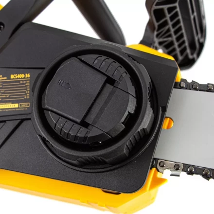 Цепная пила аккумуляторная бесщеточная RCS400-36, Li-ion, 36 В, 4 Ач, шина 400 мм Denzel 58610 купить в Ноябрьске