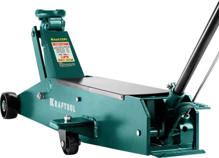 Домкрат гидравлический подкатной &quot;High-Lift&quot;, удлиненный, 10т, 160-560мм, KRAFTOOL 43455-10 43455-10 купить в Ноябрьске